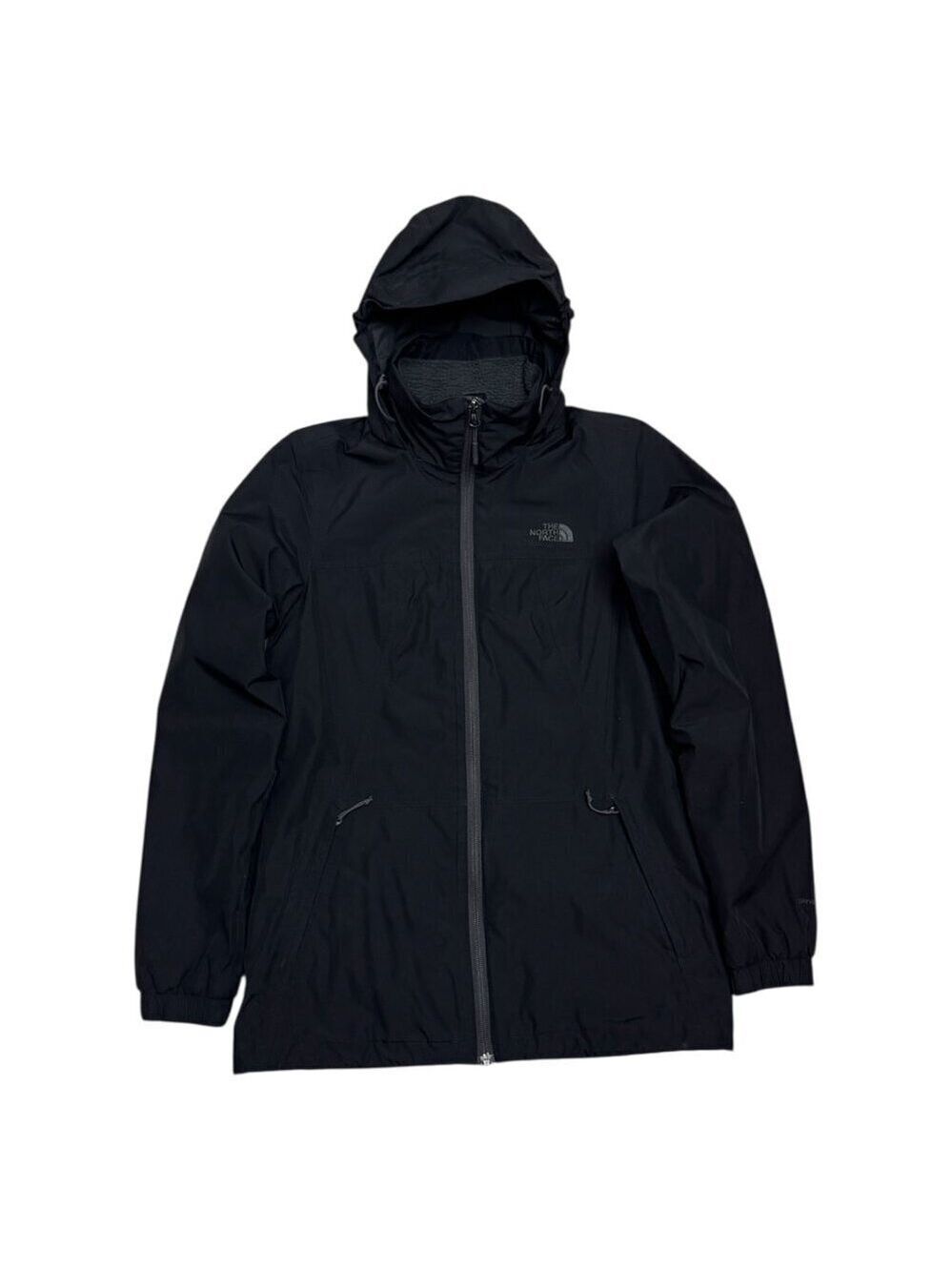 THE NORTH FACE DryVent Black Water Resistant Windbreaker Fleece Jacket Womens XS